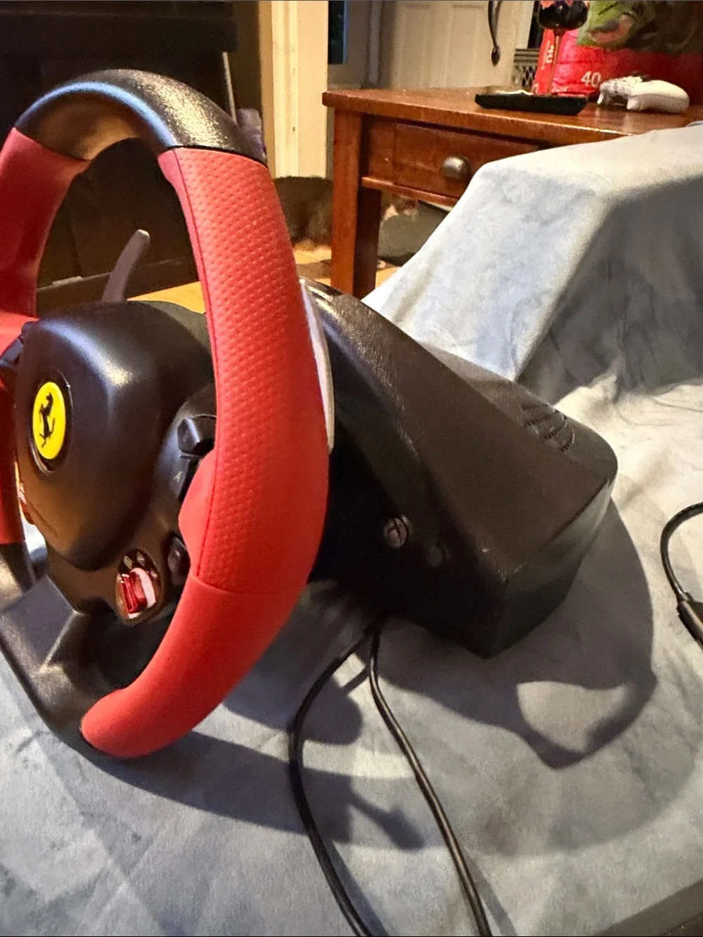 Ferrari Red and Black Racing Wheel Controller with Pedals Xbox controllers